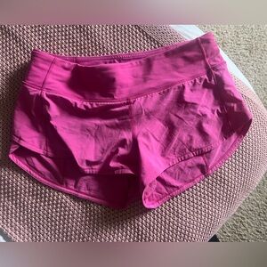 Speed up shorts size 6